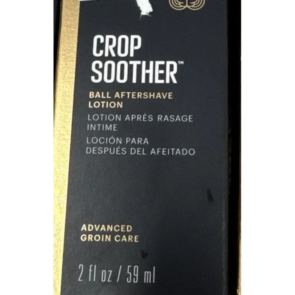 Manscaped Crop Soother Groin Grooming Aftershave Lotion Soothing Relief , 2oz Ea